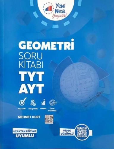 Yeni Nesil TYT AYT Geometri Soru Bankası (Yeni) Mehmet Kurt