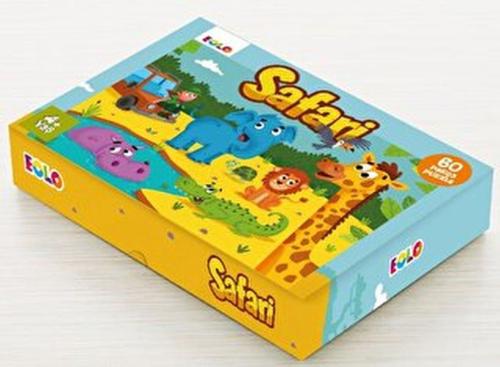Yer Puzzle-60 Parça Puzzle - Safari