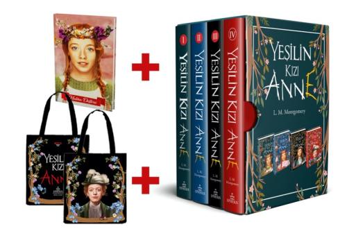 Yeşilin Kızı Anne Kutulu 4 Kitap Takım (Ciltli)