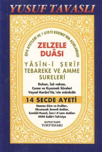 Zelzele Duası - Yasin-i Şerif Tebareke ve Amme Sureleri (Cep Boy) (C24)