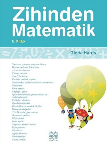 Zihinden Matematik 6. Kitap %14 indirimli Gloria Harris