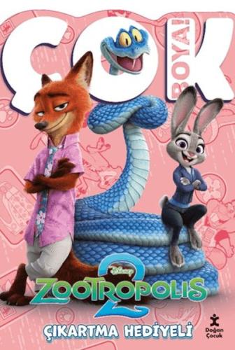 Zootropolis 2: Çok Boya! - Çıkartmalı Dev Boyama Kitabı Kolektif